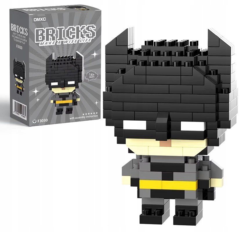 Klocki dziecięce dla młodzieży chłopca dzieci zabawka BATMAN 169 elementów