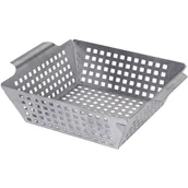 Akcesoria do grilla - BBQ Vaggan Koszyk do grillowania kurczaka warzyw ryb mięs ze stali nierdzewnej YL7900570 - miniaturka - grafika 1