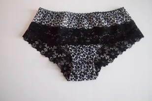 SZORTY DAMSKIE 052 L leopard/panterka - Majtki damskie - miniaturka - grafika 1