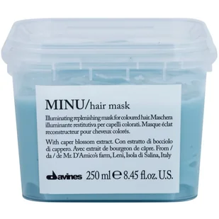 Davines Minu maska do włosów farbowanych 250ml - Maski do włosów - miniaturka - grafika 1