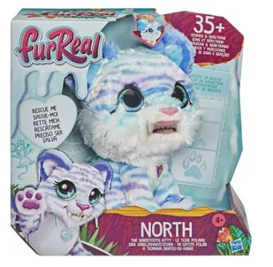 Hasbro Maskotka interaktywna North the Sabertooth Kitty furReal - Zabawki interaktywne dla dzieci - miniaturka - grafika 2
