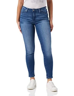 MUSTANG Jeansy damskie June 7/8, ciemnoniebieskie 602, 26W / 34L - Spodnie damskie - miniaturka - grafika 1