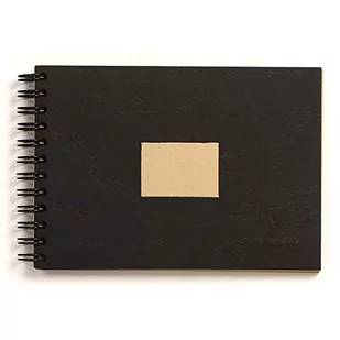 Clairefontaine 8370 °C szkicownik o podwójnej spirali i papieru typu Kraft, DIN A6, 10.5 x 14.8 cm, opakowanie 60 arkuszy, 90 G, brązowy 8370C - Notesy i bloczki - miniaturka - grafika 1