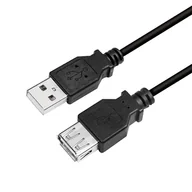 Kable USB - LogiLink USB 5.0m czarny - miniaturka - grafika 1