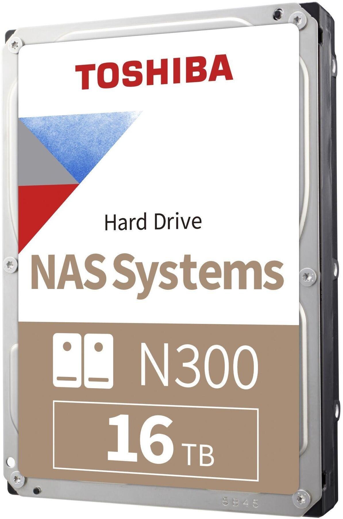 Dysk Toshiba 16TB NAS N300 MN11ACA16TS 7200 RPM 512MB CMR 3,5