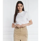 Koszulki i topy damskie - Calvin Klein T-shirt | Regular Fit - miniaturka - grafika 1