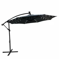Parasole ogrodowe - PARASOL OGRODOWY MILIN CIEMNOSZARY - miniaturka - grafika 1