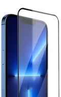 Szkła hartowane na telefon - Szkło hartowane FullGlue do Oppo Reno 13 5G, czarna ramka - miniaturka - grafika 1