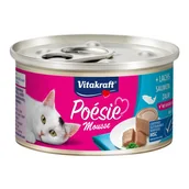 Mokra karma dla kotów - VITAKRAFT Poésie Mousse Łosoś - mokra karma dla kota - 85g - miniaturka - grafika 1