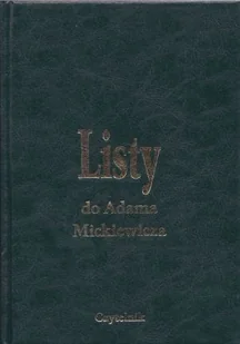 Czytelnik Listy do Adama Mickiewicza Tom 1-5 - Czytelnik - Pamiętniki, dzienniki, listy - miniaturka - grafika 2