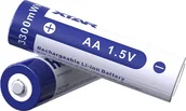 Baterie i akcesoria - Xtar Xtar 1,5V 2200mAh AA įkraunamas elementas, 4 vnt. + dėklas - miniaturka - grafika 1