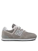 Buty dla dziewczynek - New Balance Sneakersy GC574EVG Szary - miniaturka - grafika 1