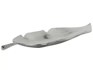 Beliani Półmisek 68 cm srebrny AMRUS - Miski i półmiski Beliani Półmisek 68 cm srebrny AMRUS - Miski i półmiski - miniaturka - grafika 1