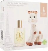 Perfumy dla dzieci - Sophie la Girafe Gift Box Set Sophie la Girafe: Paris, Eau De Parfum, For Girls, 100 ml + Sophie La Girafe, Giraffe, Collectible Plush Toy, 0+ months For Girls - miniaturka - grafika 1