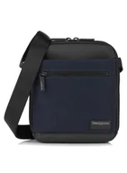 Torby męskie - Torba na ramię Hedgren App Vertical Crossover Pouch 7" RFID - elegant blue - miniaturka - grafika 1