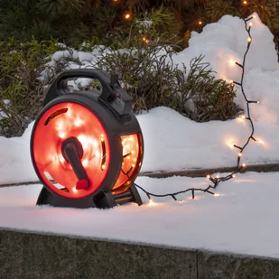 Konstsmide Christmas Łańcuch świetlny LED Micro bursztynowy 150 płomieni 10,43m - Lampy ogrodowe - miniaturka - grafika 3