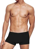 Majtki męskie - SZORTY ATLANTIC BMH007 BOKSERKI MĘSKIE CZARNE XXL - miniaturka - grafika 1