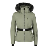 Kurtki narciarskie - Kurtka damska narciarska softshellowa Alpine Pro Dowela 2 k.khaki r.M - miniaturka - grafika 1