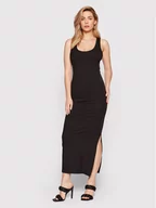 Sukienki - Calvin Klein Sukienka codzienna Essential K20K203663 Czarny Slim Fit - miniaturka - grafika 1