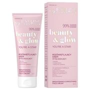 Kremy do twarzy - Eveline Beauty & Glow Rozświetlający Krem Wygładzający 75ml - miniaturka - grafika 1