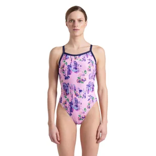 Strój Kąpielowy damski Arena Rose Texture Swimsuit Xcro - Stroje kąpielowe - miniaturka - grafika 1