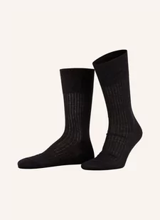 Falke Skarpety Luxury No. 7 grau - Skarpetki damskie - miniaturka - grafika 1