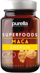 PURELLA Purella Superfoods Maca Energia x 60 kaps - Układ nerwowy - miniaturka - grafika 2