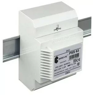 Breve Transformator 1-fazowy modułowy PSS 63VA 230/230V 16052-9980 16052-9980 - Zasilacze i transformatory - miniaturka - grafika 1