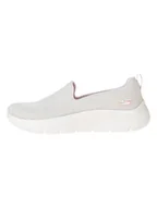 Kapcie damskie - Skechers Slippersy "Go Walk Flex" w kolorze białym - miniaturka - grafika 1