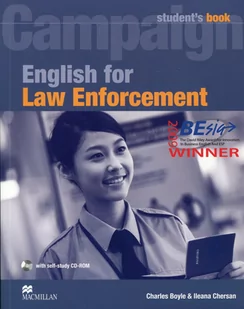 English for Law Enforcement SB +CD - Macmillan - Książki do nauki języka angielskiego - miniaturka - grafika 1