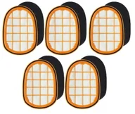 Filtry do odkurzaczy - 5x FILTR DO PHILIPS SPEEDPRO MAX AQUA PLUS FC5005 FC6802 8000 XC8147 - miniaturka - grafika 1