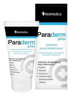 PARAMEDICA Ł&Oacute;DŹ PARADERM PIROX Szampon przeciwłupieżowy 150 g 7055003 - Szampony do włosów - miniaturka - grafika 1