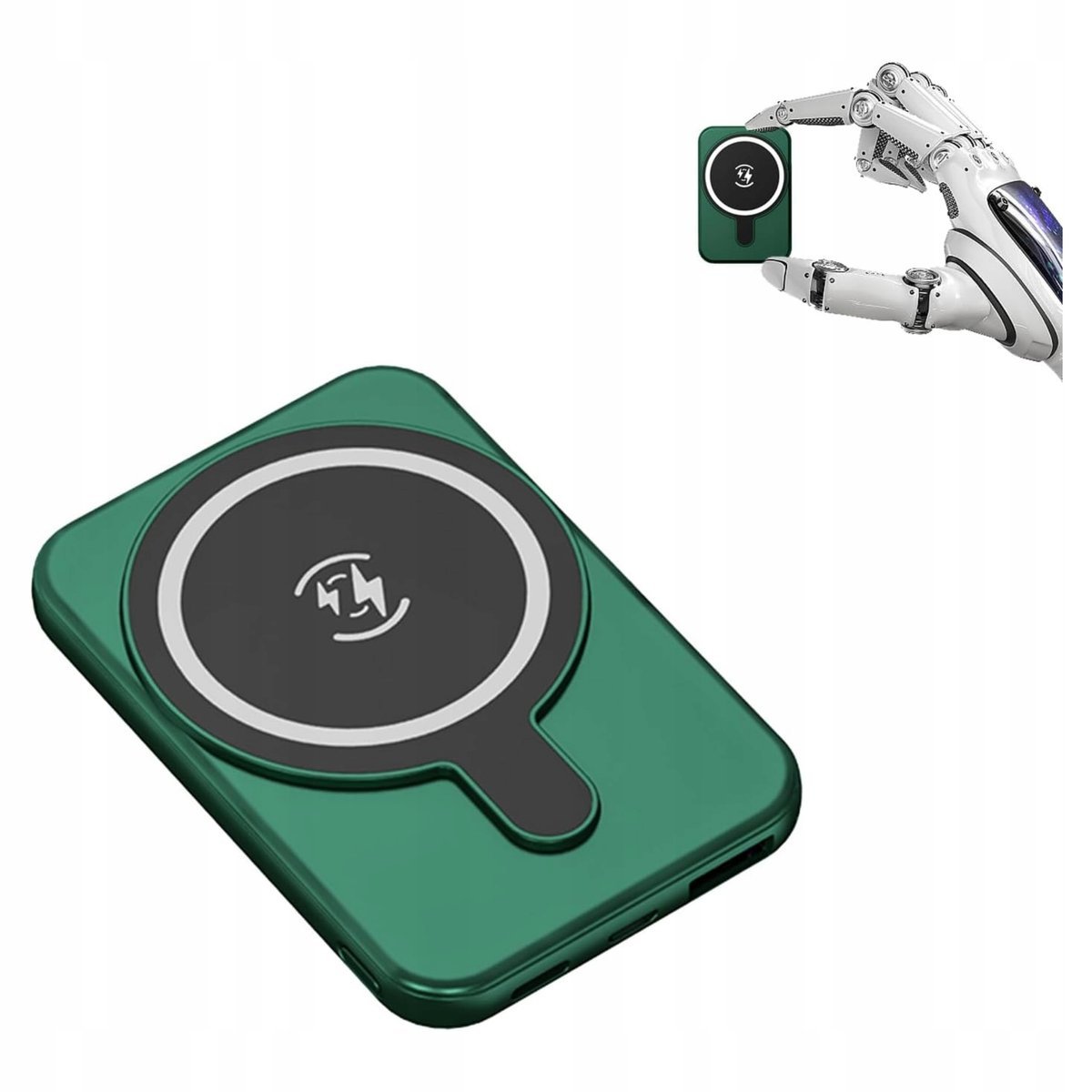 Power Bank 10000 Mah Bezprzewodowy 22,5W Magnetyczny Mini Szybkie Ładowanie