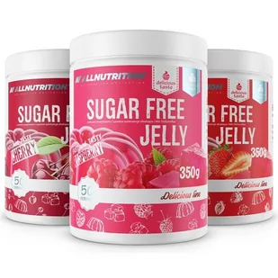 Galaretka bez cukru SUGAR FREE JELLY 350g Truskawka - Szybkie dania obiadowe - miniaturka - grafika 1