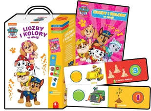 Psi Patrol. Liczby i kolory w akcji - Książki edukacyjne - miniaturka - grafika 1