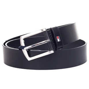 TOMMY HILFIGER MĘSKI PASEK DO SPODNI NEW DENTON 3.5 BELT BLACK AM0AM08360 990 95 - Paski - miniaturka - grafika 1