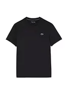 Koszulki męskie - Lacoste Sport Koszulka męska Slim Fit, czarny, 4XL - miniaturka - grafika 1