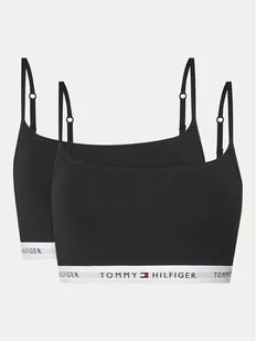Tommy Hilfiger Komplet 2 biustonoszy topów UW0UW05528 Czarny - Biustonosze - miniaturka - grafika 1