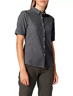 Bluzki damskie - ODLO damska bluzka blouse S/S kumano Active, szary, s 550041 - grafika 1