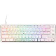 Klawiatury - Ducky One 3 Classic Pure White SF Klawiatura Gamingowa RGB LED - MX-Speed-Silver (US) - miniaturka - grafika 1