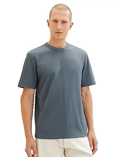 Koszulki męskie - TOM TAILOR T-shirt męski, 32506 - Dusty Dark Teal, XXL - grafika 1