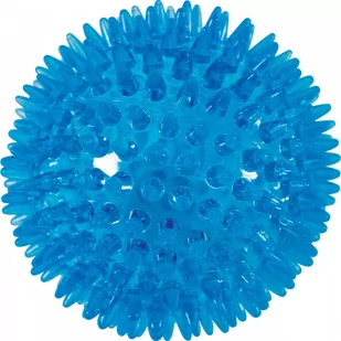 Zolux Piłka gumowa z kolcami Pop z dźwiękiem 8cm PZOL105 - Zabawki dla psów - miniaturka - grafika 3