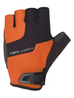 Rękawiczki rowerowe - Chiba Gel Comfort, Rękawiczki rowerowe, Orange, 3040518 - grafika 1