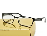 Okulary korekcyjne, oprawki, szkła - Męskie Okulary do Czytania Plusy ST306 moc: +1 - miniaturka - grafika 1