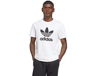 Koszulki męskie - adidas Trefoil Koszulka męska, biały, XL - miniaturka - grafika 1
