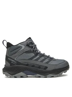 Merrell Trekkingi Speed Strike 2 Mid Gtx GORE-TEX J037821 Szary - Buty trekkingowe męskie - miniaturka - grafika 1