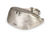 Nerki - Saszetka Skórzana Vezze Pancia Złota - miniaturka - grafika 1