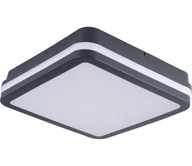 Lampy sufitowe - Kanlux 38788 - LED Plafon zew. z czujnikiem BENO 12/18W/230V 3000/3500/4000K IP65 antracyt - miniaturka - grafika 1