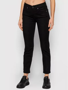 Spodnie damskie - Calvin Klein Jeansy K20K203386 Czarny Slim Fit - grafika 1