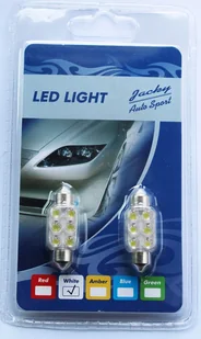 Żarówki LED C5W 36mm Białe White 2szt - Żarówki samochodowe - miniaturka - grafika 1